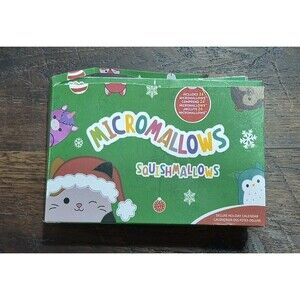 Squishmallows Micromallow 24 Pc. Deluxe Holiday Advent Calendar 2024 In Stock!